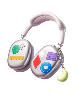 Pastel headphones